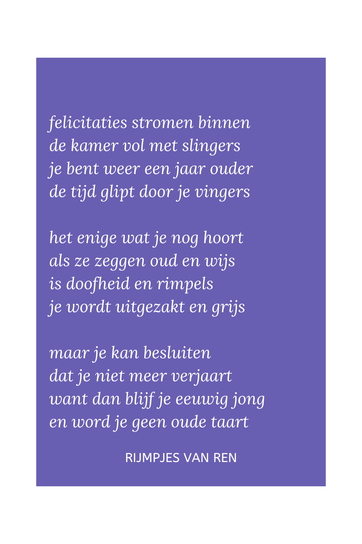 print - 'felicitaties'