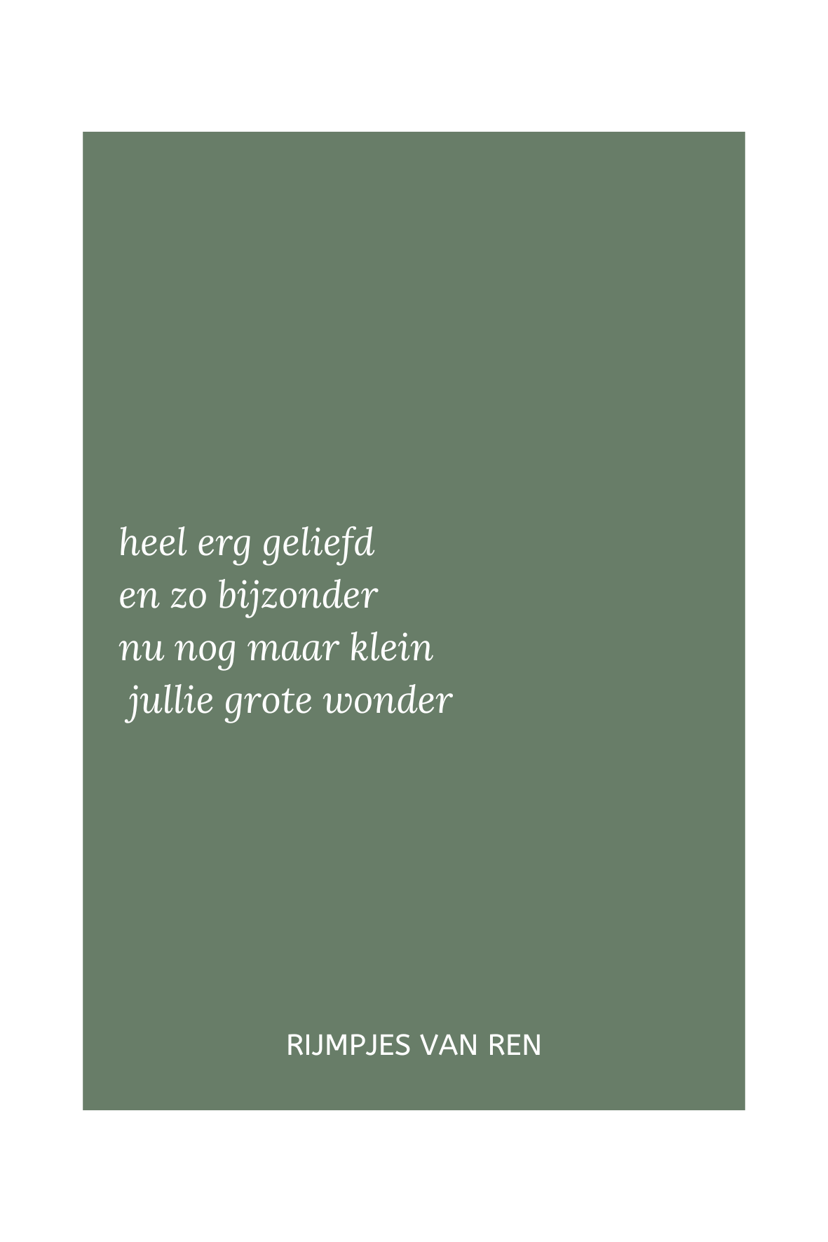 print - 'groot' wonder'