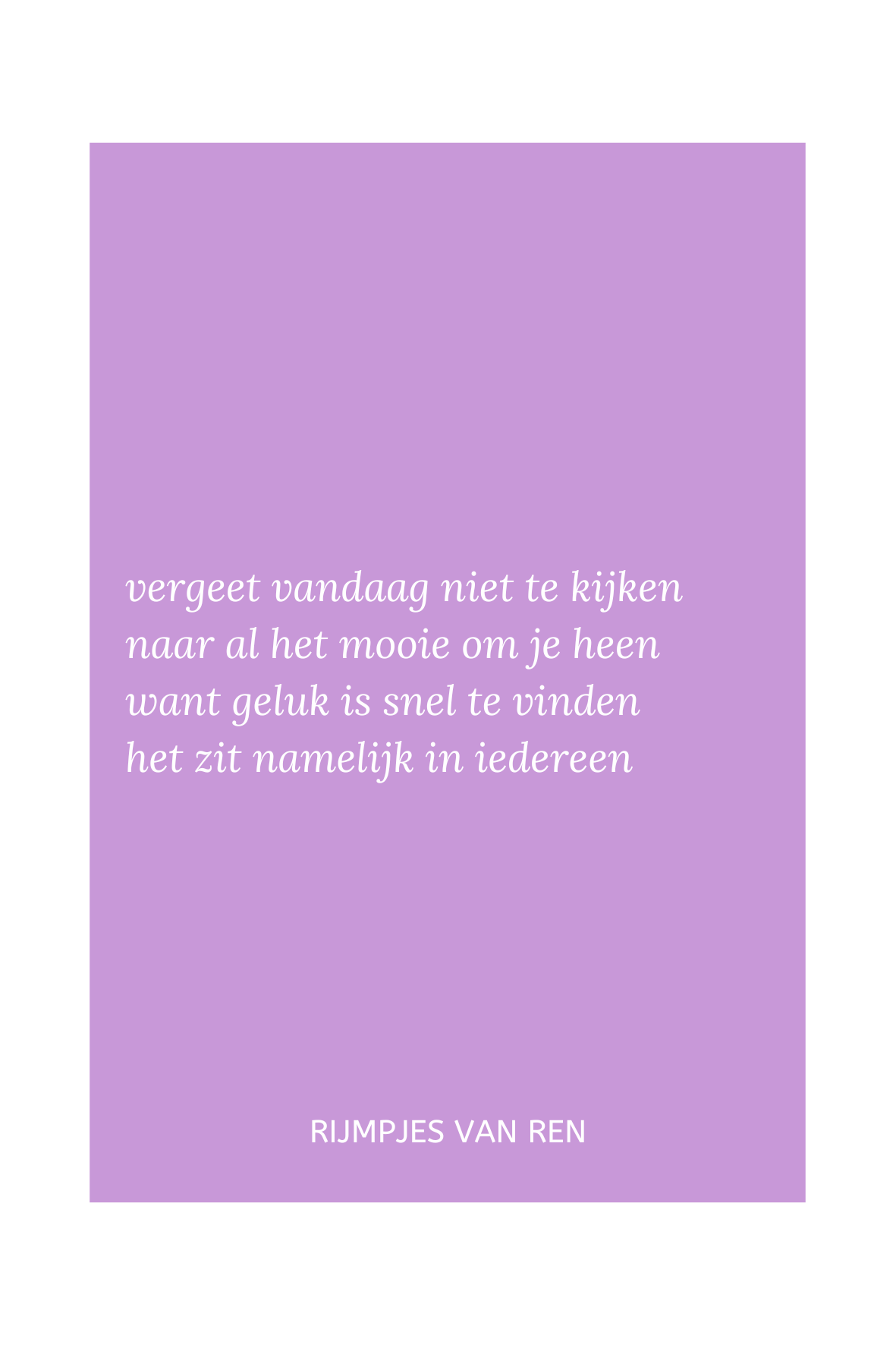 print - 'vinden'