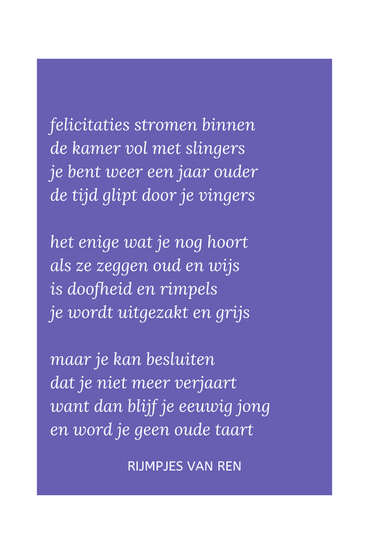 print - 'felicitaties'